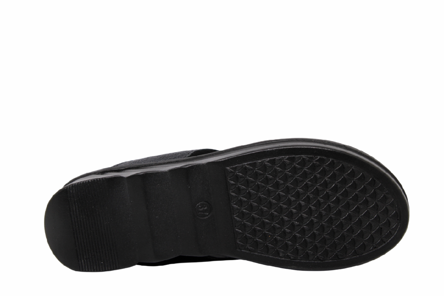 Z- VOGA TERLİK - 2142 - SİYAH-ÇATLAK