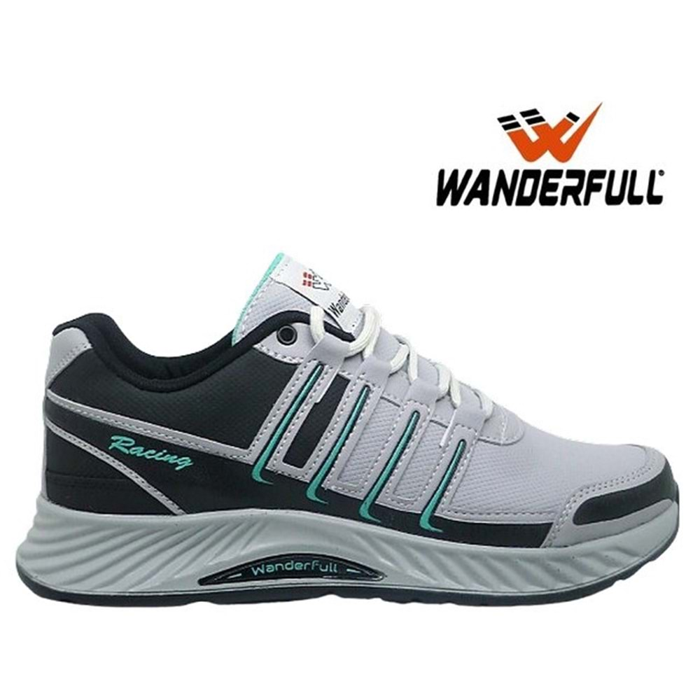 M- WANDERFULL SPOR - 4099 - CİLT / BUZ-SİYAH-S.YEŞİLİ