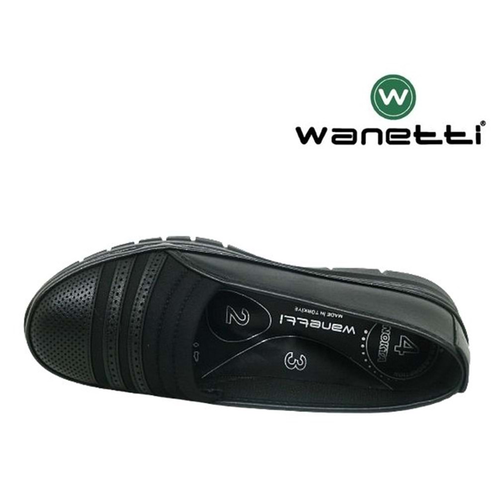 Z- WANETTİ - ATOM BABET POLİ - 126 - SİYAH - 37-41 NO
