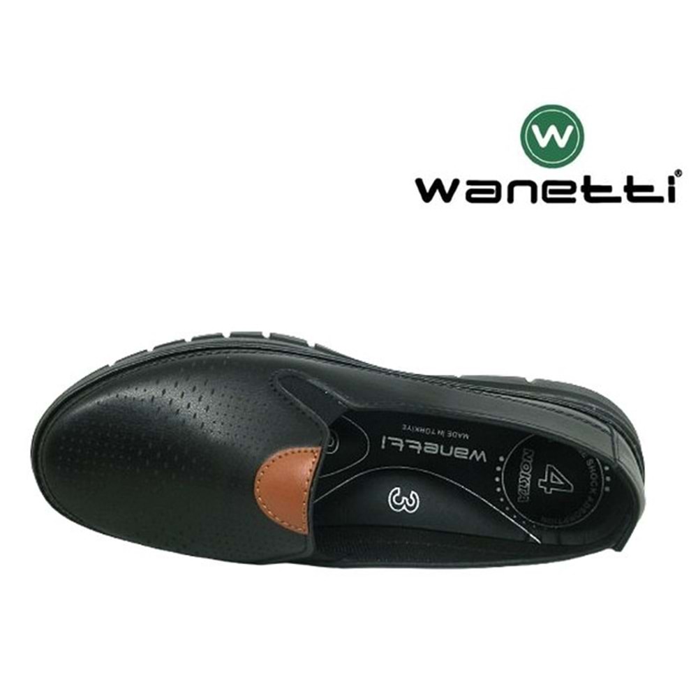 Z- WANETTİ - ATOM BABET POLİ - 145 - SİYAH - 37-41 NO