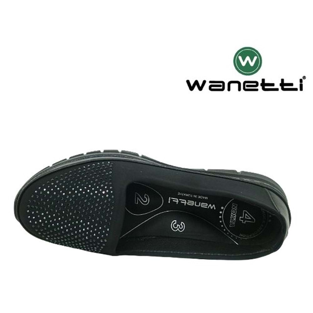 Z- WANETTİ - ATOM BABET POLİ - 146 - SİYAH - 37-41 NO