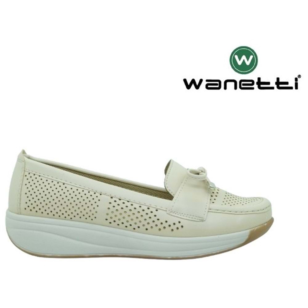 Z- WANETTİ - SARAÇLI - BABET - POLİ - 261 - KREM - 37-41 NO