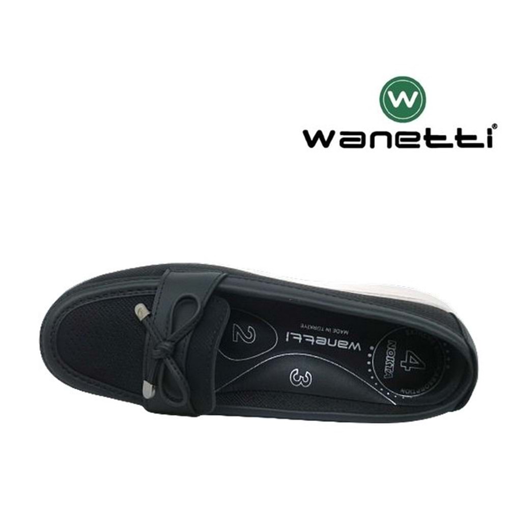 Z- WANETTİ - SARAÇLI - BABET - POLİ - 261 - SİYAH - 37-41 NO