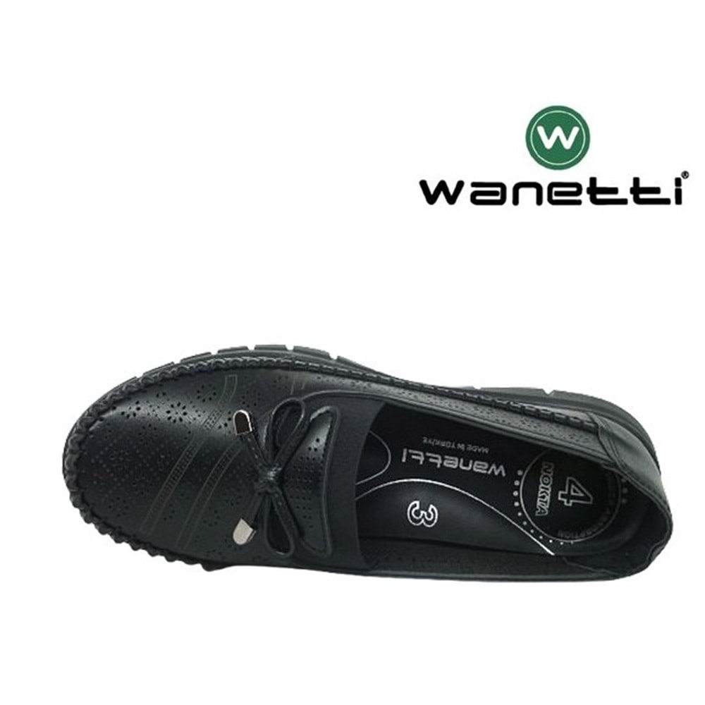 Z- WANETTİ - SARAÇLI - BABET - POLİ - 617 - SİYAH