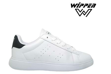 G- WİPPER SPOR - 033 - CİLT / BEYAZ-SİYAH