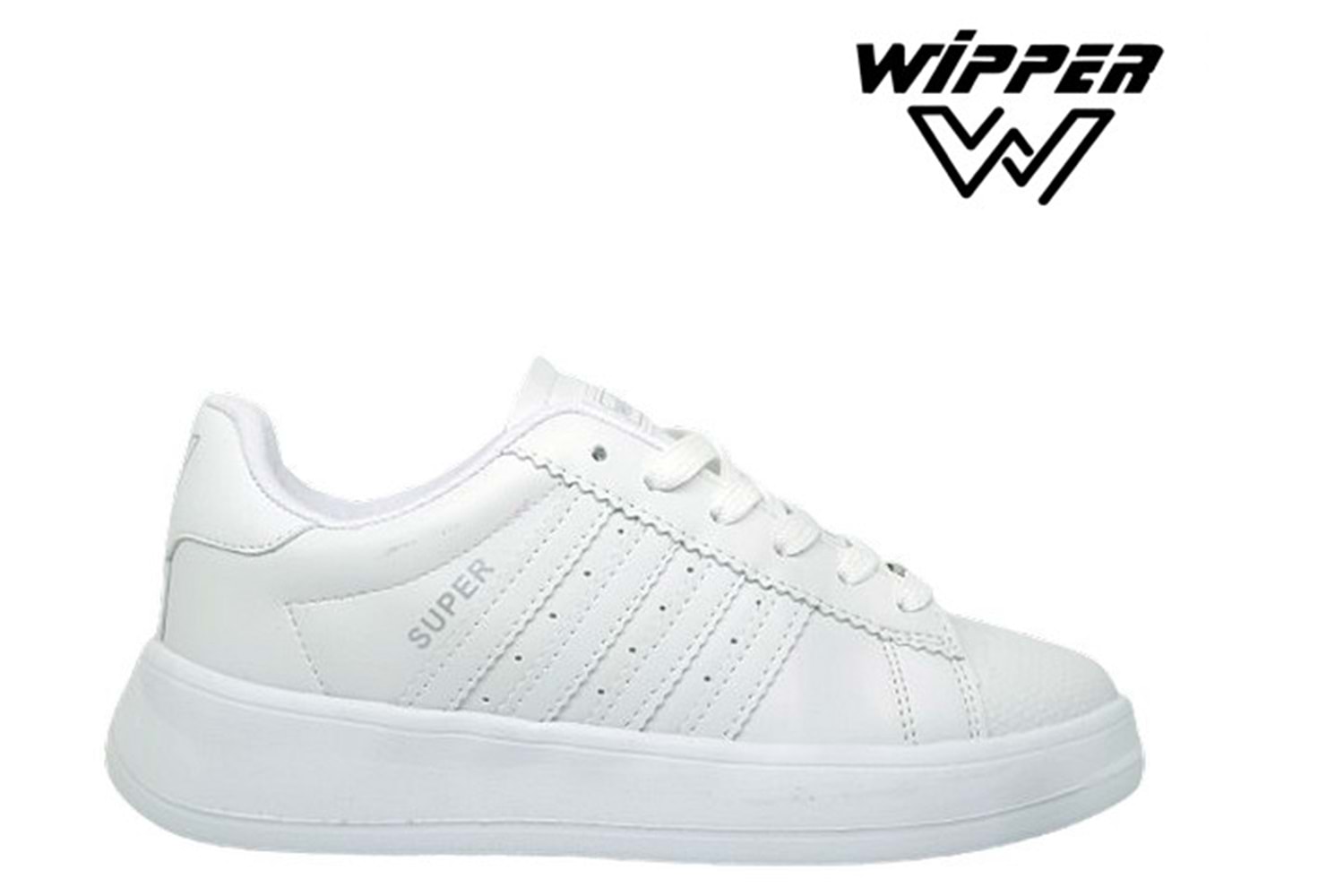 G- WİPPER SPOR - 035 - CİLT / BEYAZ-BEYAZ