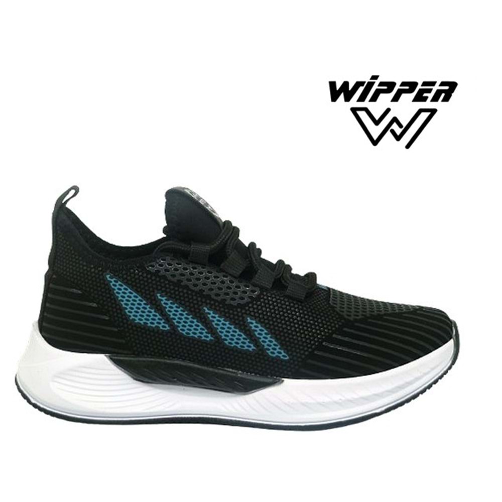 G- WİPPER SPOR - 8011 - CİLT / SİYAH-PETROL