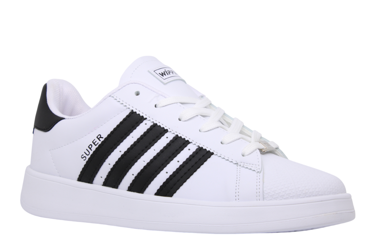 M- WİPPER SPOR - 035 - CİLT / BEYAZ-SİYAH