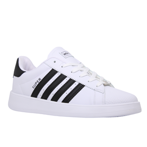 M- WİPPER SPOR - 035 - CİLT / BEYAZ-SİYAH