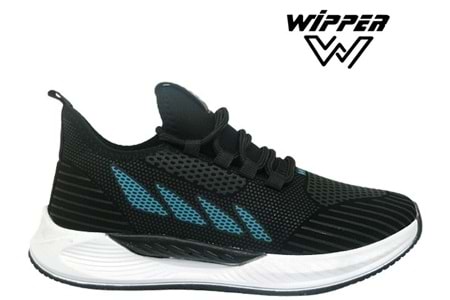 M- WİPPER SPOR - 8011 - CİLT / SİYAH-PETROL