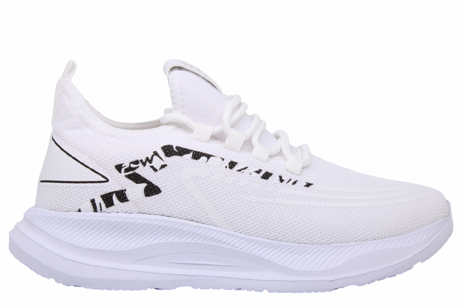 M- WİPPER SPOR - 8019 - TRİKO / BEYAZ-SİYAH