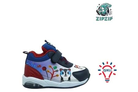 B- ZIPZIP SPOR IŞIKLI - 055 - CİLT / LAC-KIRMIZI