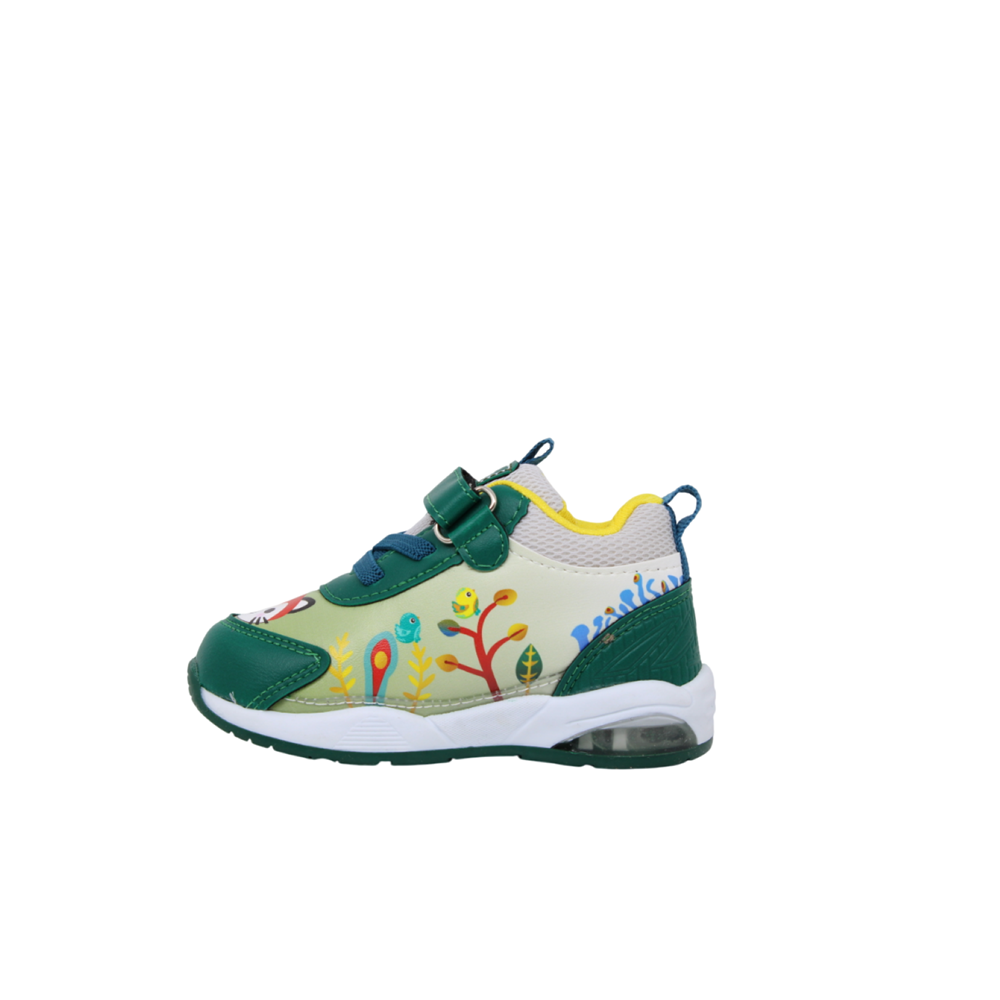 B- ZIPZIP SPOR IŞIKLI - 055 - CİLT / PETROL-YEŞİL-BUZ